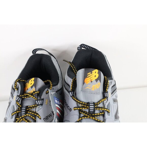 Deadstock Vintage New Balance 410 Mens 9 4E Spell Out Shoes Sneakers Gray USA main image 6